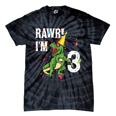 RAWR I’M 3RAWR I’M 3 Tie-Dye T-Shirt