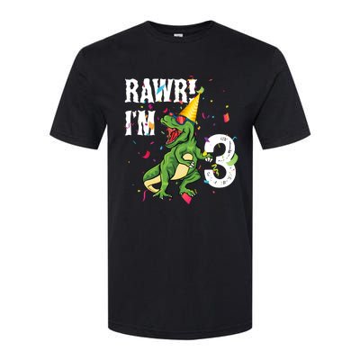 RAWR I’M 3RAWR I’M 3 Softstyle CVC T-Shirt