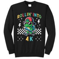 Rollin Into 4k Dinosaur First Day Of Pre K 4 Im Ready For 4k Sweatshirt