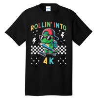 Rollin Into 4k Dinosaur First Day Of Pre K 4 Im Ready For 4k Tall T-Shirt