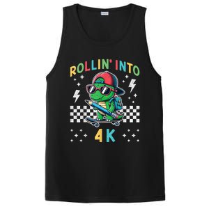 Rollin Into 4k Dinosaur First Day Of Pre K 4 Im Ready For 4k PosiCharge Competitor Tank