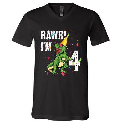 RAWR I’M 4 V-Neck T-Shirt