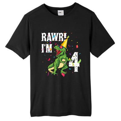 RAWR I’M 4 Tall Fusion ChromaSoft Performance T-Shirt