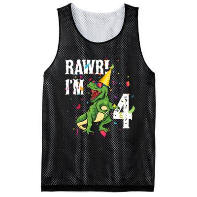 RAWR I’M 4 Mesh Reversible Basketball Jersey Tank