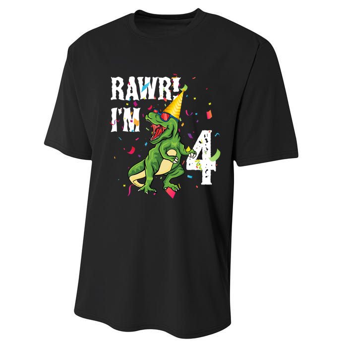 RAWR I’M 4 Performance Sprint T-Shirt