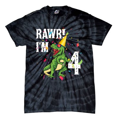 RAWR I’M 4 Tie-Dye T-Shirt