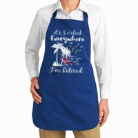 Retirement It's 5 O'Clock Everywhere I'm Retired Summer Apron
