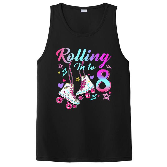 Rolling Into 8th Birthday Roller Skates 8 Year Old Rolling PosiCharge Competitor Tank