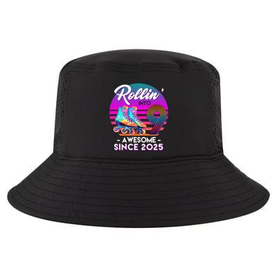 Rollin Into 9 Years Old Awesome Since 2025 Birthday Cool Comfort Performance Bucket Hat