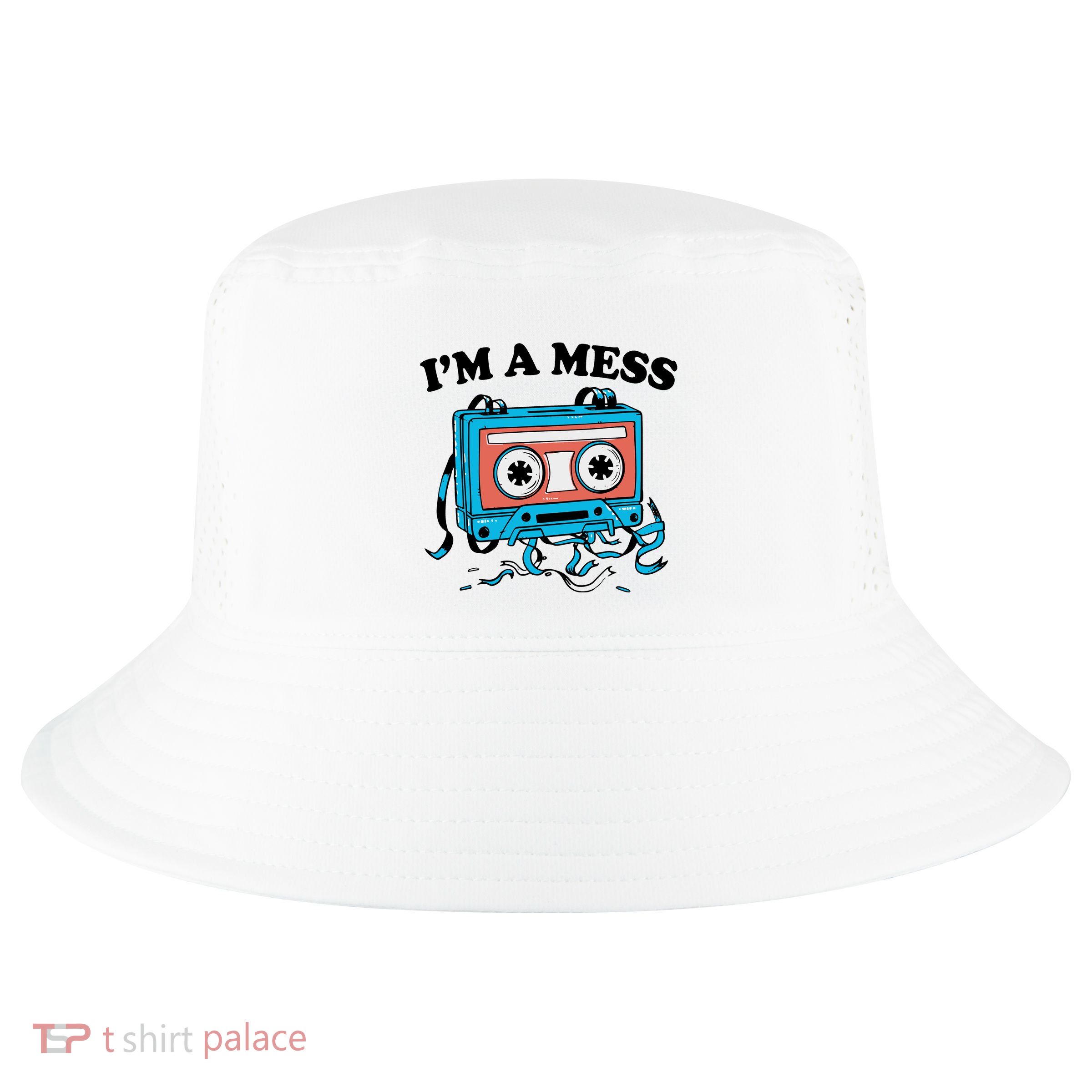 Radio IM A Mess Cool Comfort Performance Bucket Hat