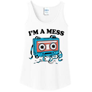 Radio IM A Mess Ladies Essential Tank