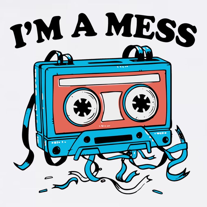 Radio IM A Mess Cooling Performance Long Sleeve Crew