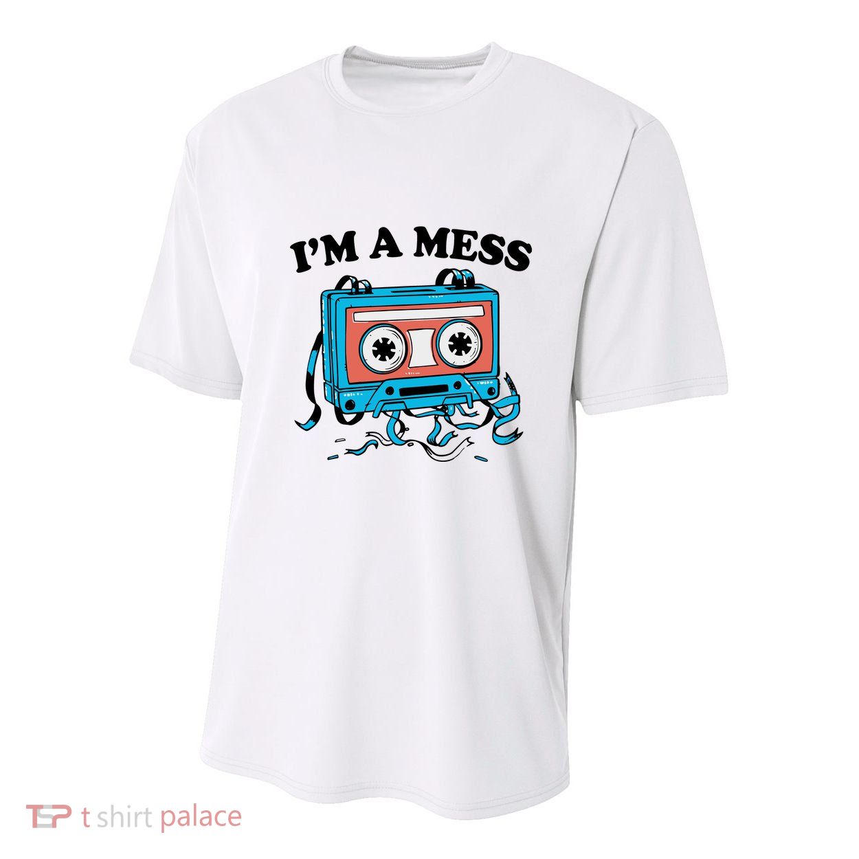 Radio IM A Mess Youth Performance Sprint T-Shirt