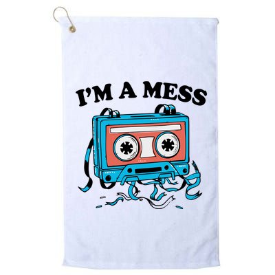 Radio IM A Mess Golf Towel