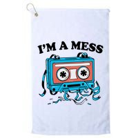 Radio IM A Mess Golf Towel