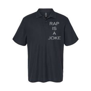 Rap Is A Joke Softstyle Adult Sport Polo