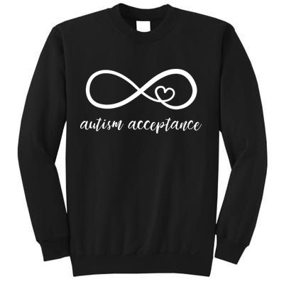 Red Instead Autism Shirt Autism Acceptance Sweatshirt