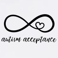 Red Instead Autism Shirt Autism Acceptance Garment-Dyed Sweatshirt