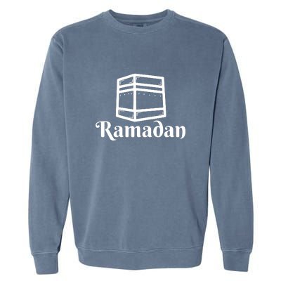 Ramadan Islam Arbic Gift Ramadan Mubarak Garment-Dyed Sweatshirt