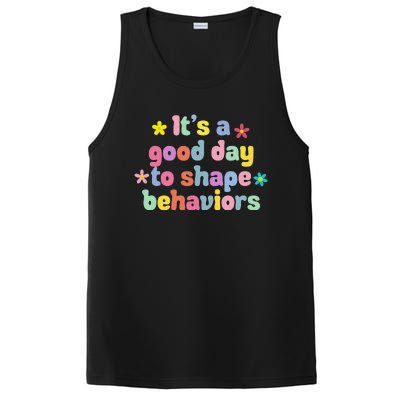 Retro It's A Good Day To Shape Behaviors Analyst Therapist PosiCharge Competitor Tank