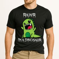 Rawr IM A Dinosaur Cartoon Trex Monster Cooling Performance Crew T-Shirt