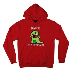 Rawr IM A Dinosaur Cartoon Trex Monster Hoodie