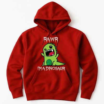 Rawr IM A Dinosaur Cartoon Trex Monster Hoodie