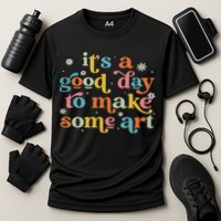 Retro It's A Good Day To Make Some Art Teacher Student Performance Shirt