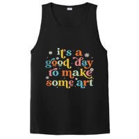 Retro It's A Good Day To Make Some Art Teacher Student PosiCharge Competitor Tank