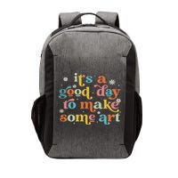 Retro It's A Good Day To Make Some Art Teacher Student Vector Backpack