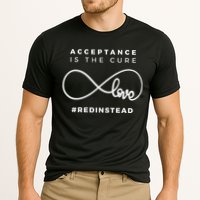 Red Instead Acceptance Of Autism Performance Shirt