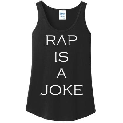 Rap Is A Joke Ladies Essential Tank