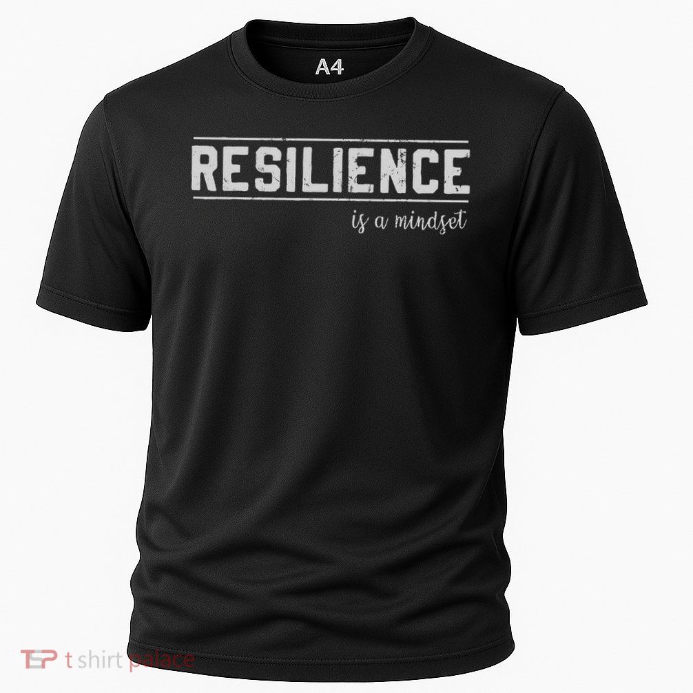 Resilience Is A Mindset Cooling Performance Crew T-Shirt