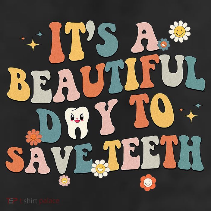 Retro Its A Beautiful Day To Save Th Dental Dentist Cool Comfort Performance Bucket Hat