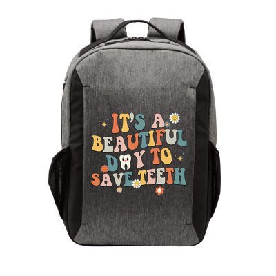 Retro Its A Beautiful Day To Save Th Dental Dentist Vector Backpack