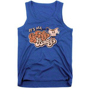 Retro Its All Gravy Thanksgiving Dinner Gravy Boat Great Gift Tank Top