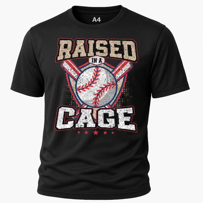 Raised In A Cage Cooling Performance Crew T-Shirt