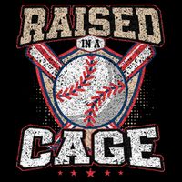 Raised In A Cage Cooling Performance Crew T-Shirt