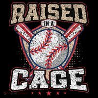 Raised In A Cage Premium T-Shirt
