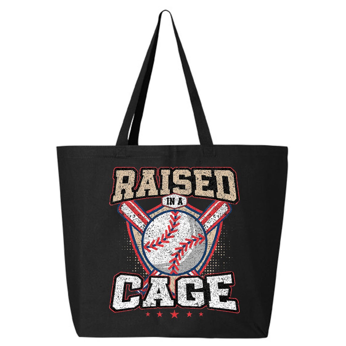 Raised In A Cage 25L Jumbo Tote