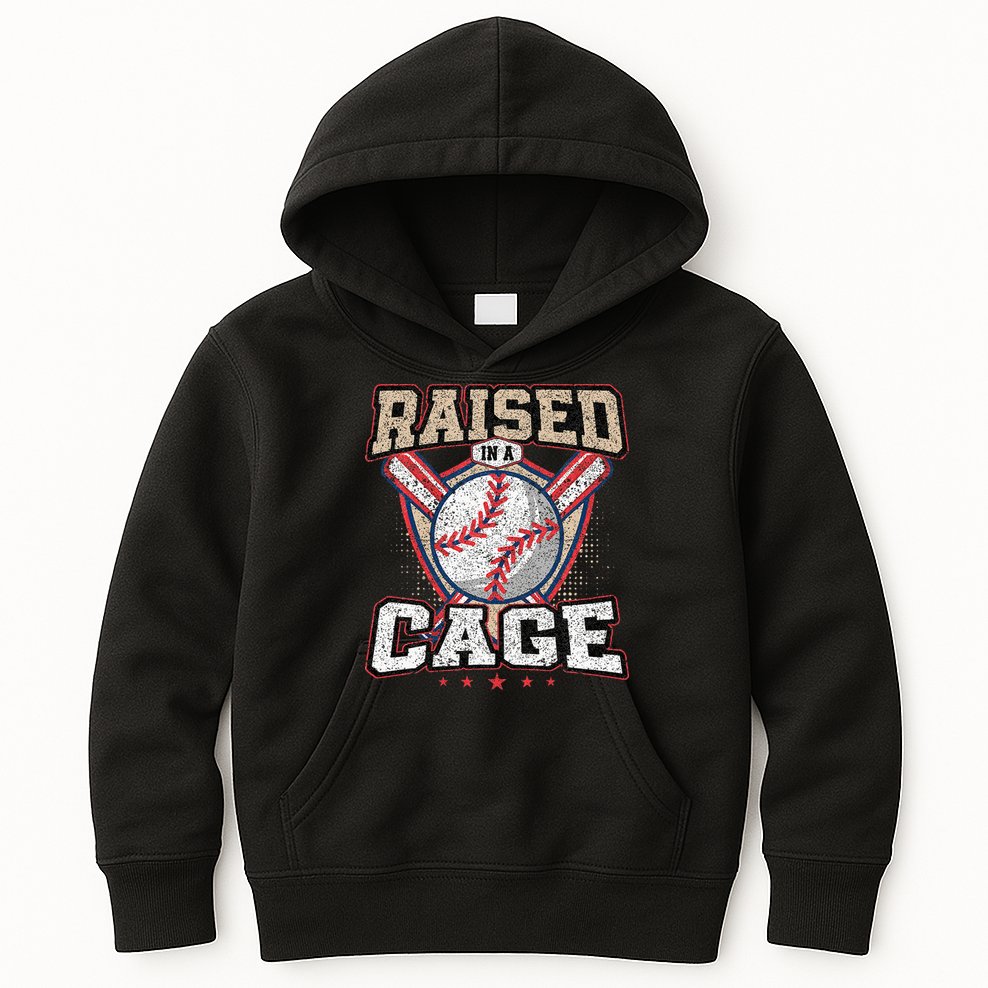 Raised In A Cage Kids Hoodie