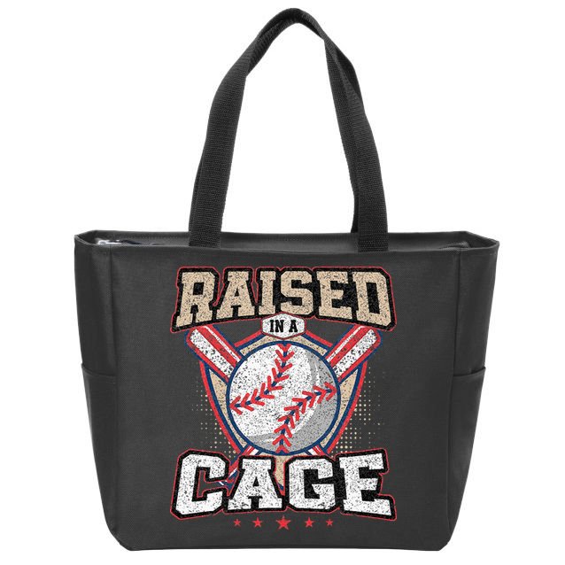 Raised In A Cage Zip Tote Bag