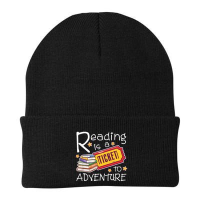 Reading Is A Ticket To Adventure Reading Knit Cap Winter Beanie
