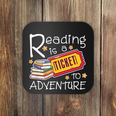 Reading Is A Ticket To Adventure Reading Coaster