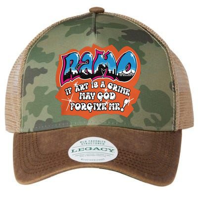 Ramo If Art Is A Crime May God Forgive Me Legacy Tie Dye Trucker Hat