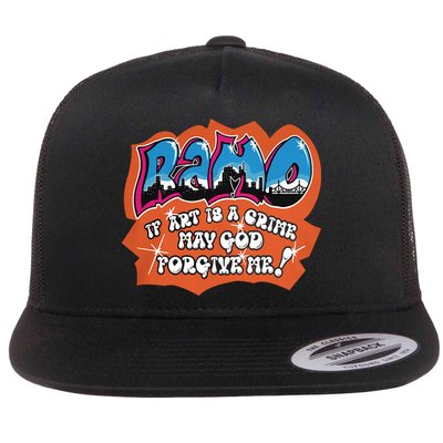 Ramo If Art Is A Crime May God Forgive Me Flatbill Hat