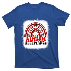 Red Instead Autism Awareness Acceptance Education Teacher Gift T-Shirt