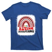 Red Instead Autism Awareness Acceptance Education Teacher Gift T-Shirt