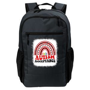 Red Instead Autism Awareness Acceptance Education Teacher Gift Daily Commute Backpack