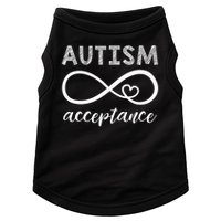 Red Instead Autism Acceptance Of Autism Doggie Tank